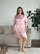 Рожева піжама для дівчат PLUS SIZE з шортами DO3612 фото 1