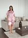 Рожева піжама для дівчат PLUS SIZE з шортами DO3612 фото 9