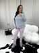 Затишна піжама домашній костюм PLUS SIZE DO2773 фото 19