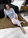 Затишна піжама домашній костюм PLUS SIZE DO2773 фото 10