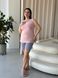 Домашній одяг, зручна піжама з шортами PLUS SIZE DO2941 фото 3