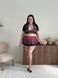 Ролевой комплект студентки PLUS SIZE в клетку DO4075 фото 7