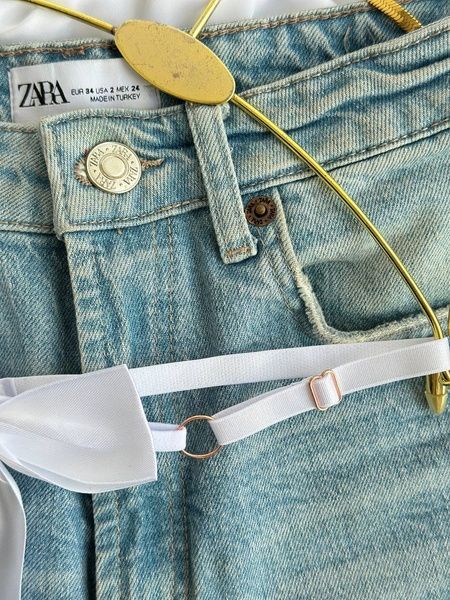 Еротичні білі трусики з відкритим доступом DO3247/2 фото