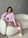 Комфортна та приємна до тіла піжама в розмірі PLUS SIZE DO3401 фото 2