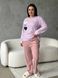 Комфортна та приємна до тіла піжама в розмірі PLUS SIZE DO3401 фото 8