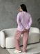 Комфортна та приємна до тіла піжама в розмірі PLUS SIZE DO3401 фото 4
