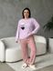 Комфортна та приємна до тіла піжама в розмірі PLUS SIZE DO3401 фото 10