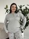 М&rsquo;яка, затишна та ідеальна піжама PLUS SIZE DO3891/2 фото 7