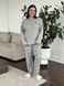 М&rsquo;яка, затишна та ідеальна піжама PLUS SIZE DO3891/2 фото 3