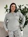 М&rsquo;яка, затишна та ідеальна піжама PLUS SIZE DO3891/2 фото 17