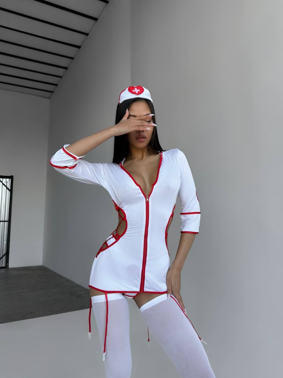 Спокусливий комплект медсестри AN8015 фото